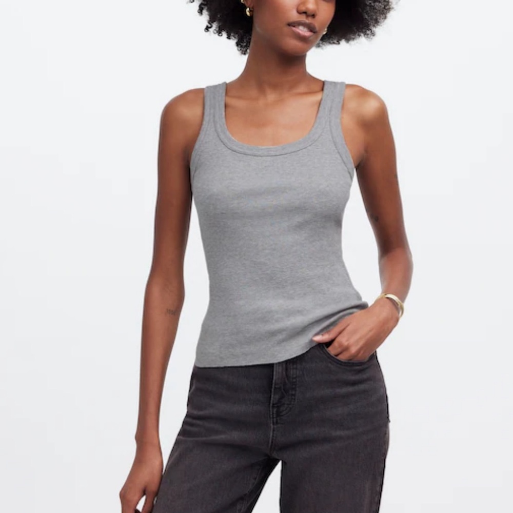 Madewell Premium Standard Essential Rib Tank